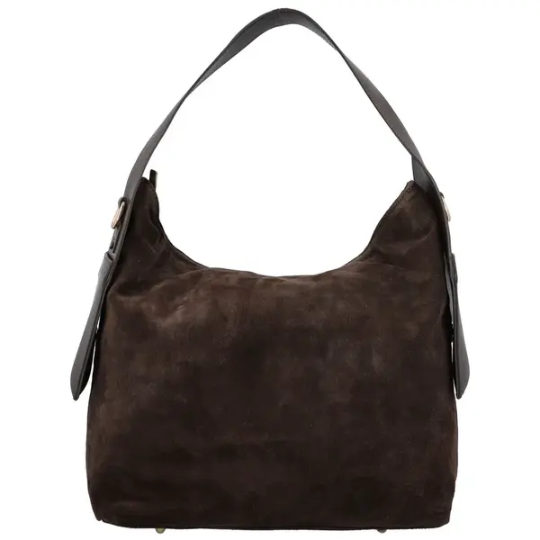 Dámská kabelka na rameno tmavě hnědá - Delami Vera Pelle Mimmi