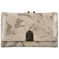 Dámská kožená peněženka béžová - Gregorio Christell