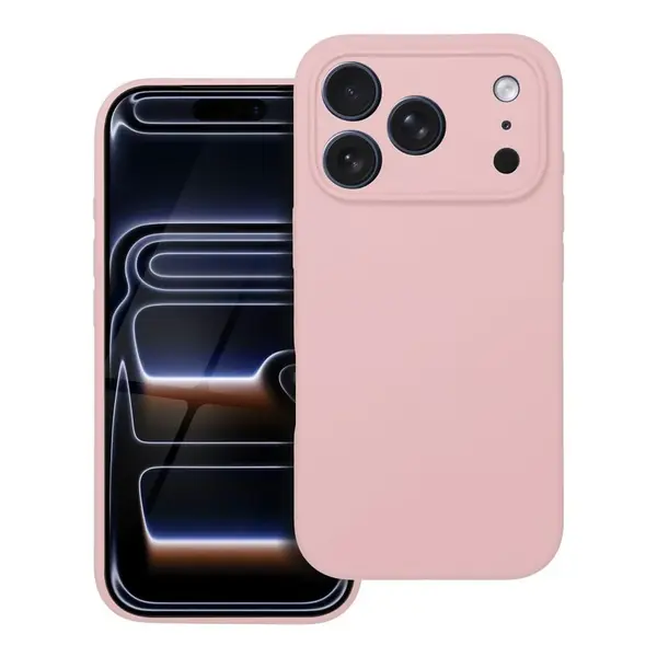 Obal Silicone MagSafe, iPhone 17 Pro, světle růžový