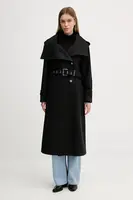 Kabát s příměsí vlny Sisley