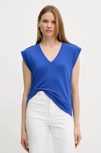 Tričko Morgan DNAUTI modrá barva, DNAUTI