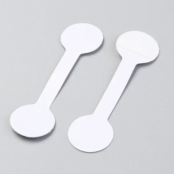 Paper Jewelry Display Price Label Cards