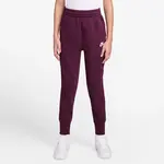 Nike Sportswear Club Fleece Big Kids (Girls) High-Waisted Fitted Pants M