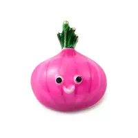 Golden Alloy Enamel Brooch