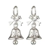 Brass Micro Pave Cubic Zirconia Pendants