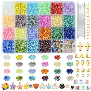 DIY Glass Seed Beads Bracelet Making Kits