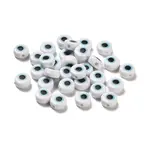 Spray Painted Acrylic Beads