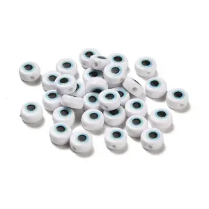 Spray Painted Acrylic Beads