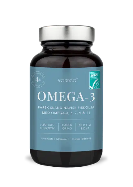 Nordbo Scandinavian Omega-3 Trout Oil 120 kapslí