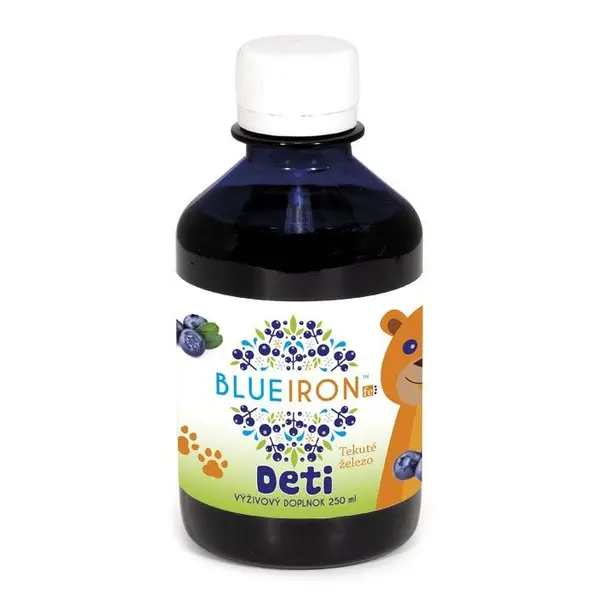 AVITA BLUEIRON Tekuté železo Děti 250 ml