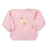 Saro Baby nepropustný bryndák s rukávkama Ice Cream