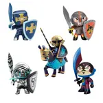 Balíček Arty Toys veľký – rytieri Drak & Flow & Furious & Ninjo & Dark blue