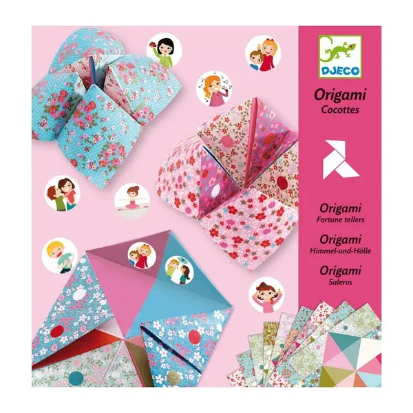 Origami Nebo, peklo, raj – romantické