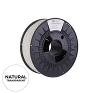 C-Tech 3DF-P-PETG1.75-TRA 3D filament, PREMIUM LINE, PETG, transparentní, 1,75mm, 1kg