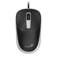 Myš drátová, Genius DX-123, černo-šedá, optická, 1200DPI, USB-C