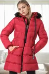 Z9764 DEWBERRY WOMEN'S COAT-BURGUNDY