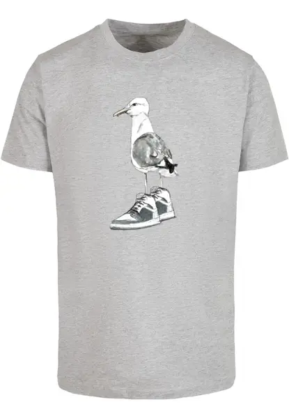 Men's Seagull Sneakers T-Shirt - Grey