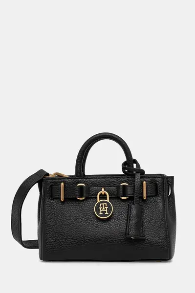 Kožená kabelka Tommy Hilfiger