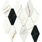 Obklad Mozaika Floris White 30,5/30,5