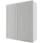 Kuchynská skrinka Emporium W4/80 light grey stone/biela