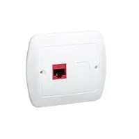 AF51/11 Počítačová zásuvka RJ45 biela