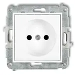 Zásuvka jednoduchá MGP-1P   B/U