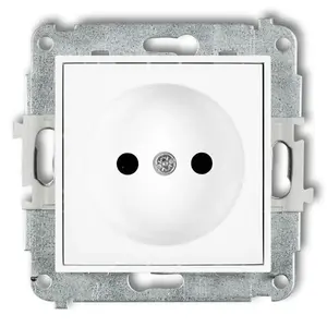 Zásuvka jednoduchá MGP-1P   B/U