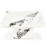 Konferenční stolek Monolit bílá mramor 80