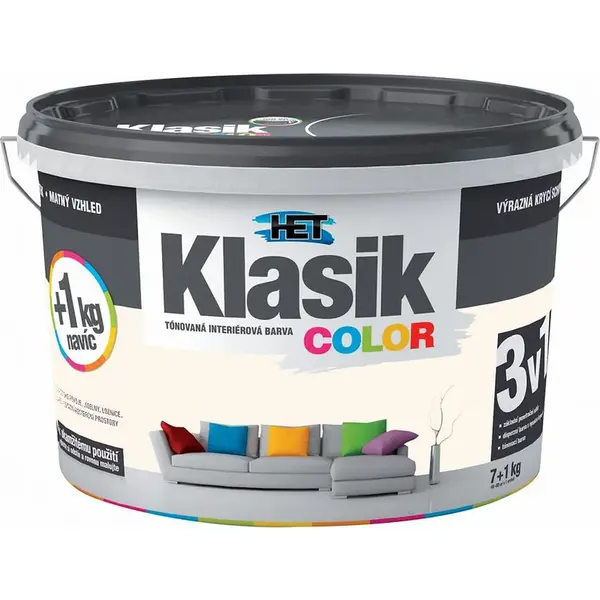 Het Klasik Color Béžový Mandľový 7+1kg