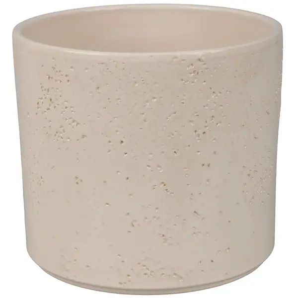 Obal na kvetináč Pillar Lava 21  cm krémový