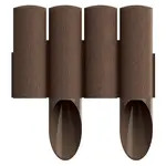 Palisáda Standard  5-dielna /hnedá/ 34-001