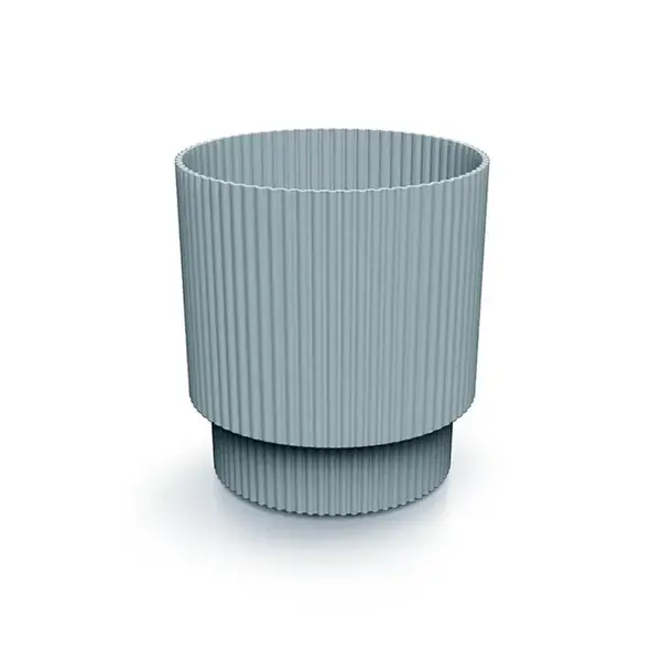 Kvetináč Milly ROUND DMIN170 S443U svetlosivá