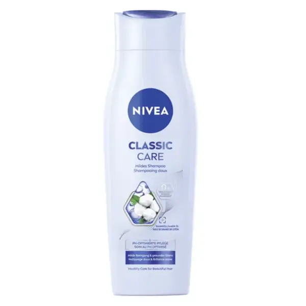 Nivea šampon na normální vlasy Classic Mild 250 ml