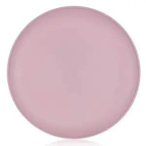 Talíř mělký 23,5cm plast culinaria růžový