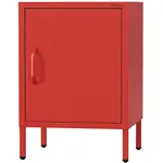 Noční Stolek Kovový Mia Modern Red