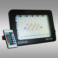 Svítidlo Tablet Led 20w Black Rgbw 03988 K1