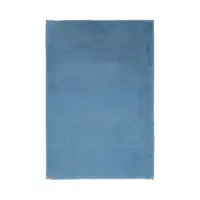 Kúpeľňový koberec 50x90 cm modrý