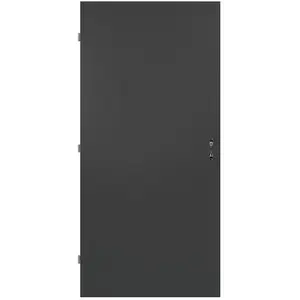 Vnitřní vchodové dveře RT03 80L kovové, antracit