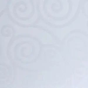 Obrus Slimák biela 130x160 cm odolný voči škvrnám