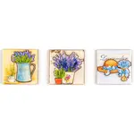Sada 3 magnetiek Lavender Mix