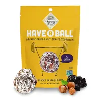 Sunny Fruit BIO Ovocné koule z datlí a višní s ořechy kokosem a proteinem 129 g