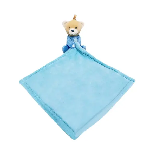 Tulilo Baby Ručník s hračkou Medvídek, 35x35cm