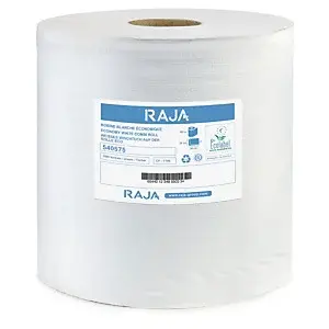 2 x Papírové utěrky v roli, dvouvrstvé, 1000 útržků v roli | RAJA