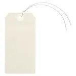 Závěsné štítky na zboží 125 x 63 mm, béžové | RAJA