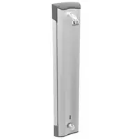 Hansa Electra sprchový panel na batériovú prevádzku hliník/chróm 64152200