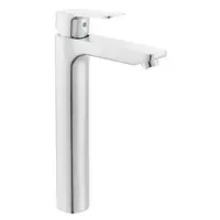 Vysoká umývadlová batéria Optima Cube Way bez výpuste chróm CU285