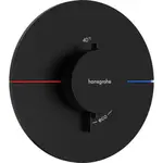 Hansgrohe ShowerSelect Comfort S sprchová batéria bez podomietkového telesa matná čierna 15559670