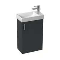 Jika Petit kúpeľňová skrinka s umývadlom 41x65,5x23 cm šedá H45J5111753011
