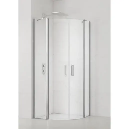 Sprchový kút štvrťkruh 90x90 cm SAT Fusion SATFUSP90CRT
