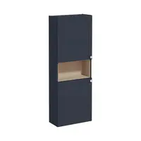 Vitra Root kúpeľňová skrinka nízka 55x155x25 cm modrá mat ROOTCN55TM